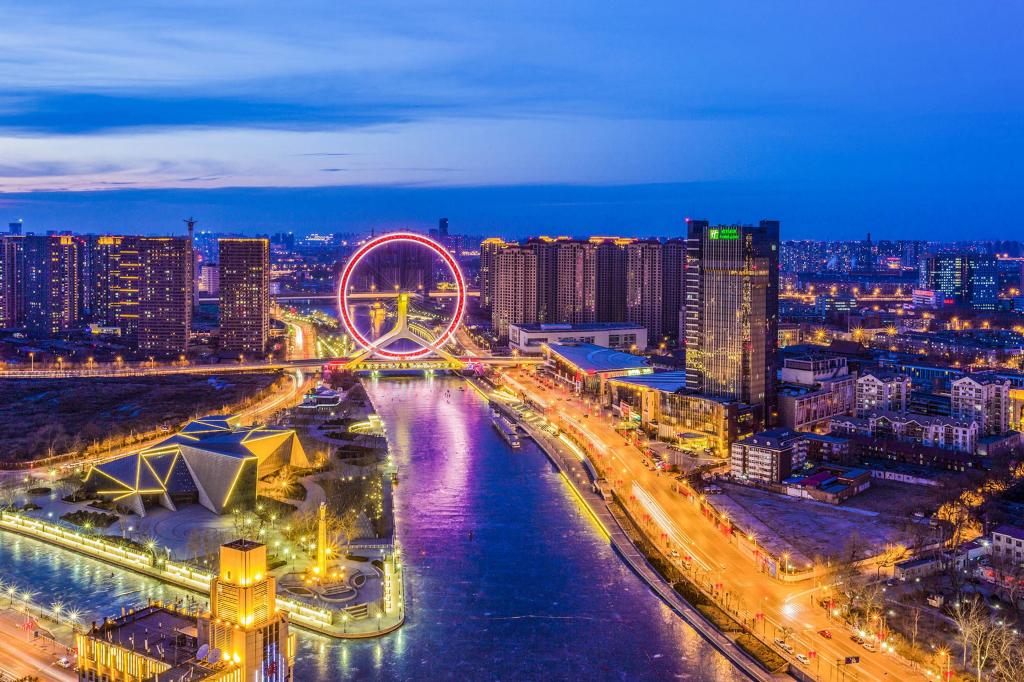 海河之畔的韵味天津，千年古都的现代魅力🌇🏙️